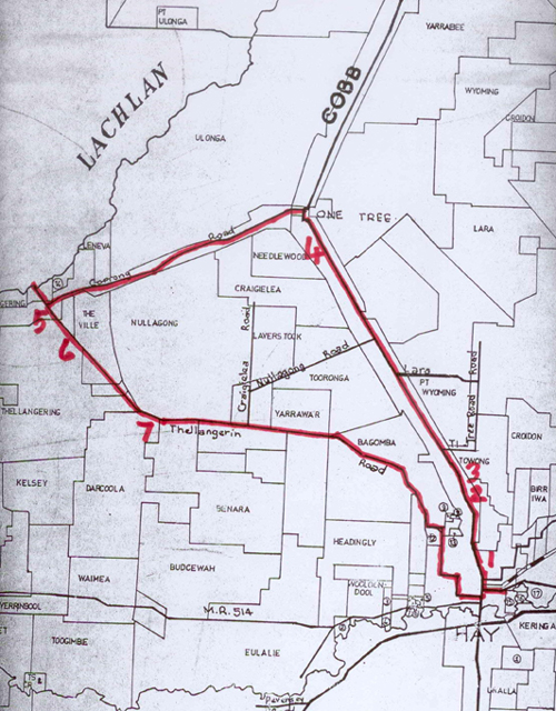 Fieldtrip map